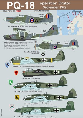 DP Casper DPC72065 PQ-18 Operation Orator 1942 1/72