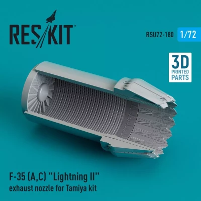 Reskit U72180 F-35 A,C 'Lightning II' exh. nozzle (TAM) 1/72