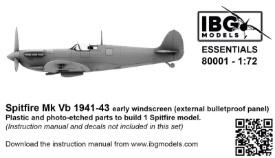 IBG 80001 Spitfire Mk.Vb 1941-43 early w. (ESSENTIALS) 1/72