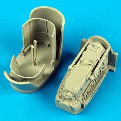 QuickBoost QB48204 Bf 110C/E Starboard engine 1/48