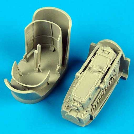 QuickBoost QB48204 Bf 110C/E Starboard engine 1/48