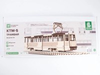 Baumi 11103 КТМ-5 трамвай (клей в комплекте) 1/35