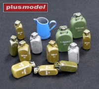 Plusmodel DP3003 German Water Canisters (3D Print) 1/35