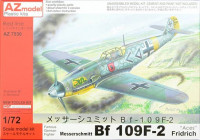 Az Model 75030 Messerschmitt Bf 109F-2 Aces (3x camo) 1/72