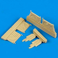 QuickBoost QB72116 F4U-1 Corsair undercarriage covers 1/72