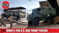 Airfix 03306A Bedford QL Trucks - QLT and QLD 1/76