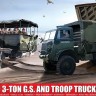 Airfix 03306A Bedford QL Trucks - QLT and QLD 1/76