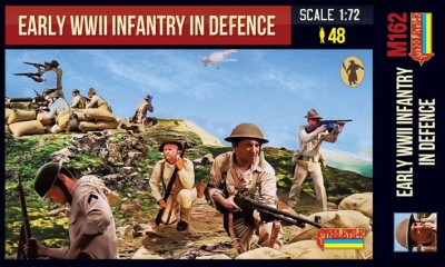 Strelets STRM162 Early WWII US Infantry in Defence (WWII) 1/72