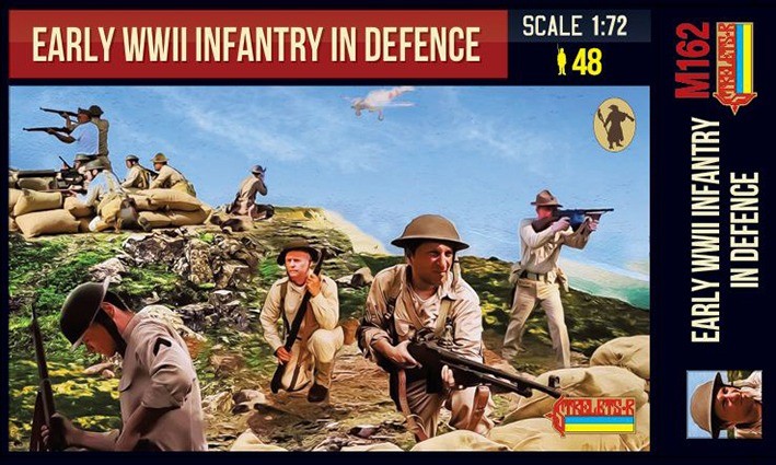 Strelets STRM162 Early WWII US Infantry in Defence (WWII) 1/72