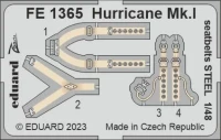 Eduard FE1365 Hurricane Mk.I seatbelts STEEL (HOBBYB) 1/48