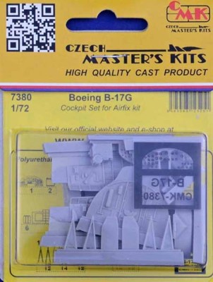 CMK 7380 Boeing B-17G Cockpit set (AIRFIX) 1/72