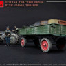 Miniart 35317 German Tractor D8506 with Cargo Trailer 1/35