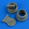 QuickBoost QB72688 Fw 190D-11/12/13 cowling&cooling flaps closed 1/72