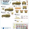 Star Decals 35-C1397 Frundsberg # 2.10. SS-Panzer Division.Sd.Kfz.250 'NEU' versions.Sd.Kfz.250/1, Sd.Kfz.250/3, Sd.Kfz.250/7 1/35