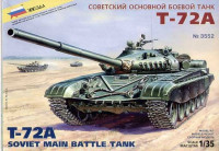 Звезда 3552 Советский танк Т-72А 1/35