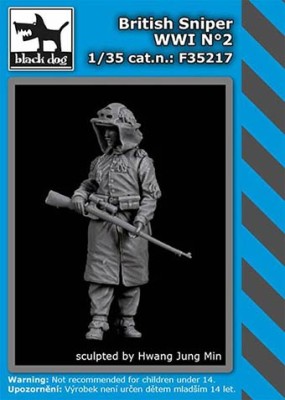 Black Dog F35217 British sniper WWI No.2 (1 fig.) 1/35