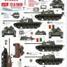 Star Decals 72-A1049 Soviet T-55A Cold War. Soviet (Army and Naval Infantry), Poland, Hungary, Yugoslavia, Czechoslovakia, Germany-DDR and Romania 1/72
