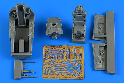 Aires 4810 F-104G Starfighter cockpit set (w/ MB GQ-7A) 1/48