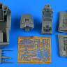Aires 4810 F-104G Starfighter cockpit set (w/ MB GQ-7A) 1/48