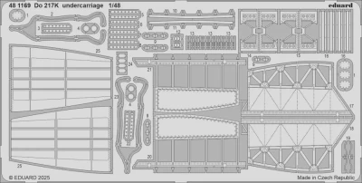 Eduard 481169 SET Do 217K undercarriage (ICM) 1/48