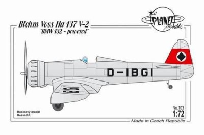 Planet Models PLT103 Blohm Voss Ha 137V-2 1/72