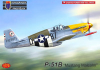 Kovozavody Prostejov 72247 P-51B 'Mustang Malcolm' (3x camo) 1/72