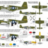 Kovozavody Prostejov 72247 P-51B 'Mustang Malcolm' (3x camo) 1/72