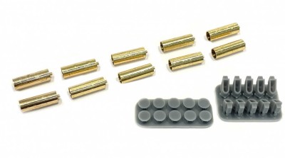 Zedval D35043 Гранатометы КАЗ (10 шт), с кронштейнами и крышками 1/35