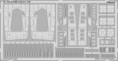 Eduard 481144 SET B-26B exterior (ICM) 1/48