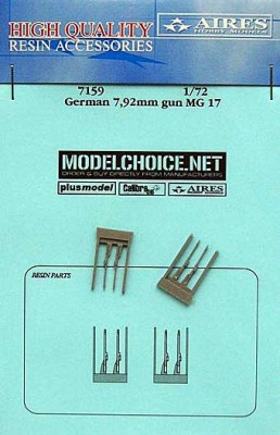 Aires 7159 German M. G. 17 guns 1/72