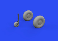 Eduard 648754 BRASSIN Beaufighter Mk.VI wheels (TAM) 1/48