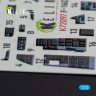 Reskit K72097 F-16D interior 3D decals (REV) 1/72