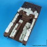 Black Dog T35299 LVT-4 Water Buffalo accessories set big set(designed to be used with Italeri kits) 1/35