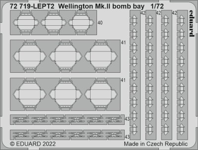 Eduard BIG72170 Wellington Mk.II (AIRF) 1/72