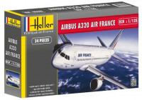 Heller 80448 Самолет Аэробус А320 AIR FRANCE (1:125)
