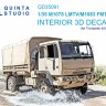 Quinta Studio QD35091 M1078 LMTV & M1083 FMTV (Trumpeter) 3D Декаль интерьера кабины 1/35