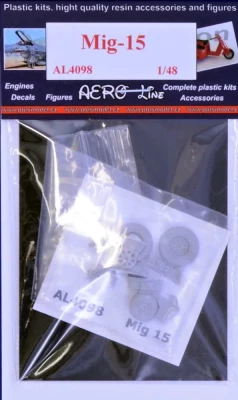 Plusmodel AL4098 MiG-15 - wheels 1/48