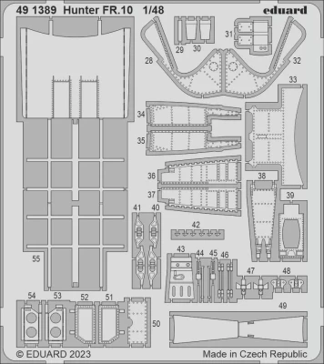 Eduard 491389 SET Hunter FR.10 (AIRF) 1/48