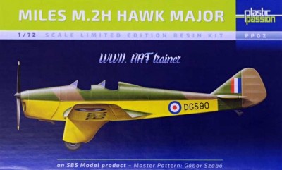 Sbs Model MPP02 Miles M.2H Hawk Major - Trainer (resin kit) 1/72