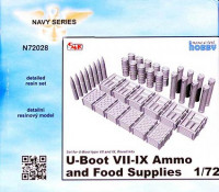 CMK N72028 U-Boot VII-IX Ammo and Food Supplies (REV) 1/72