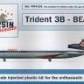 F-rsin Plastic FRP4034 Hawker-Siddeley Trident 3B - BEA - silk-screened decals 1/144