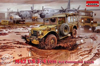 Roden 35809 Dodge M42 US 3/4 ton 4x4 Command truck 1/35