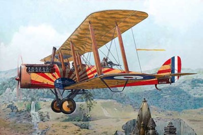 Roden 48430 Airco (de Havilland) DH4 w/Puma 1/48