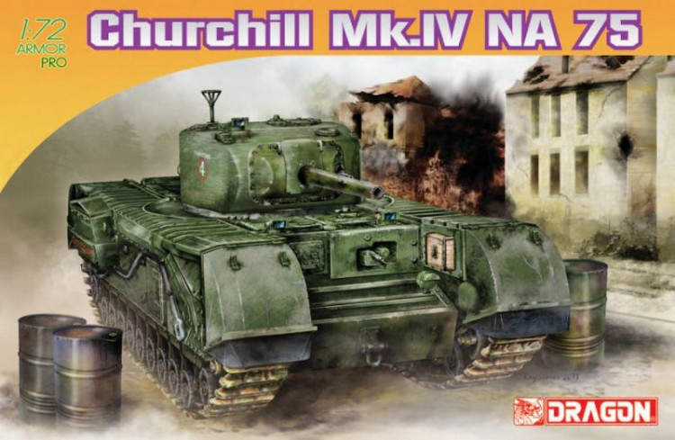 Dragon 7507 Сборная модель Churchill Mk. IV NA 75 1/72