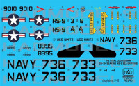 HAD 48245 Decal SH-3H SEAKING HS-9 'Sea Griffins' 1/48