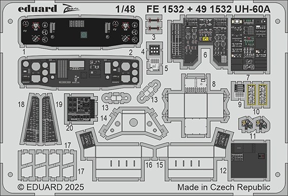 Eduard BIG49458 UH-60A (ICM) 1/48
