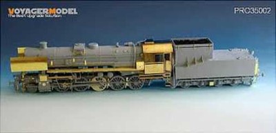 Voyager Model Pro35002 Photo Etched set for Baureihe 52 mit steifrahmentender (For TRUMPETER 00210) 1/35