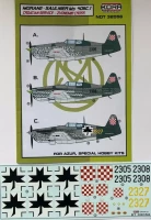 Kora Model NDT32056 Decals MS 406C.1 Croatian Service (Z.Cross) 1/32