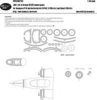 New Ware NWA-M0734 1/48 Mask J35F/J (O,S) Draken BASIC (HAS/EDU)