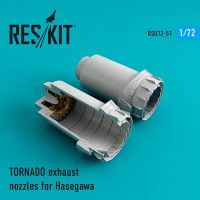 Reskit RSU72-0051 TORNADO exhaust nozzles (HAS) 1/72